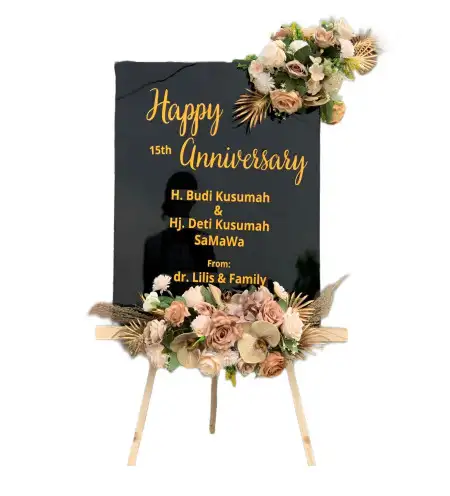 Papan Bunga Akrilik nusaherang