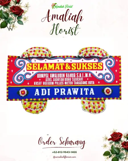 Papan Bunga Ucapan Selamat nusaherang