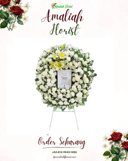 Krans Bunga Duka nusaherang